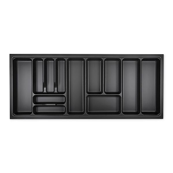 SOTECH Orga-Box I Besteckeinsatz Höhe 55 mm Lavagrau 1200 mm Für Blum Tande günstig online kaufen