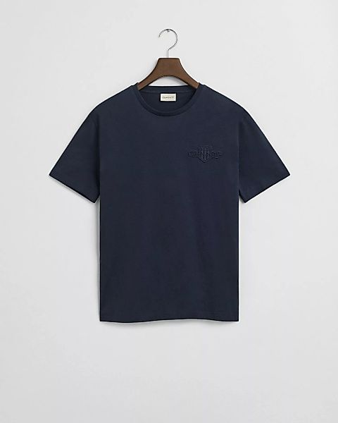 Gant T-Shirt REG TONAL SHIELD SS günstig online kaufen