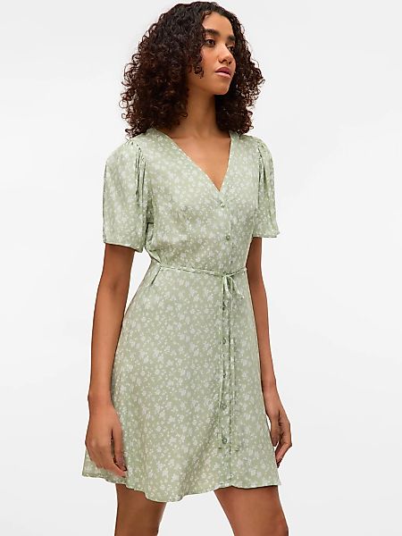 Vero Moda Minikleid "VMALBA SS SHORT DRESS WVN NOOS" Viskose, slim fit günstig online kaufen