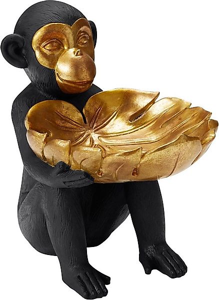 Leonique Dekofigur Affe mit Schale günstig online kaufen