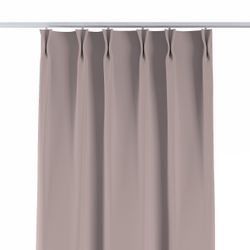 Vorhang mit flämischen 2-er Falten, Kaschmir Beige, Dimout 300 cm (269-54) günstig online kaufen
