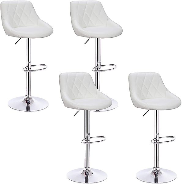 Woltu Barhocker (4 St), Höhenverstellbar, Drehbar, günstig online kaufen