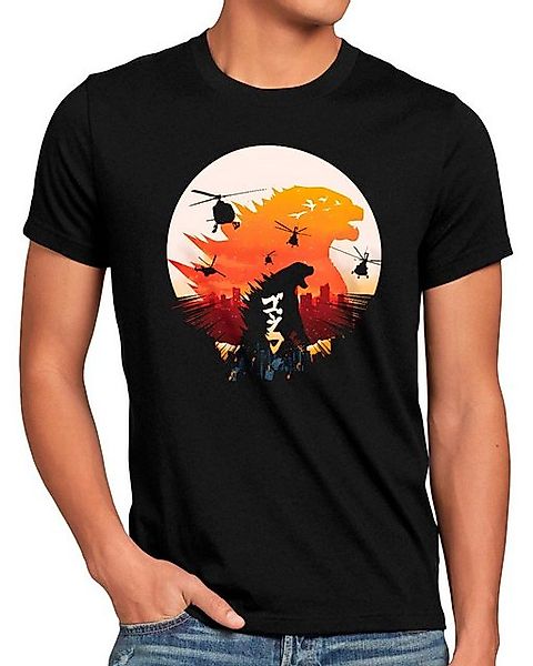 style3 T-Shirt Gojira Sunset godzilla gojira japan monster nippon tokio tok günstig online kaufen