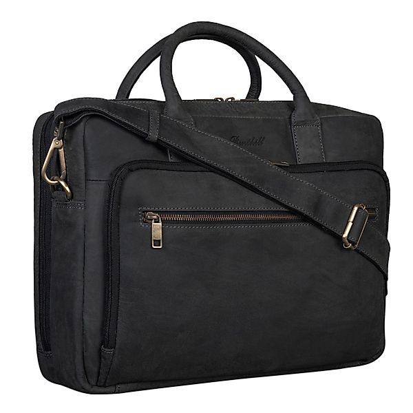 Benthill Aktentasche Echt Leder Laptoptasche Notebooktasche günstig online kaufen