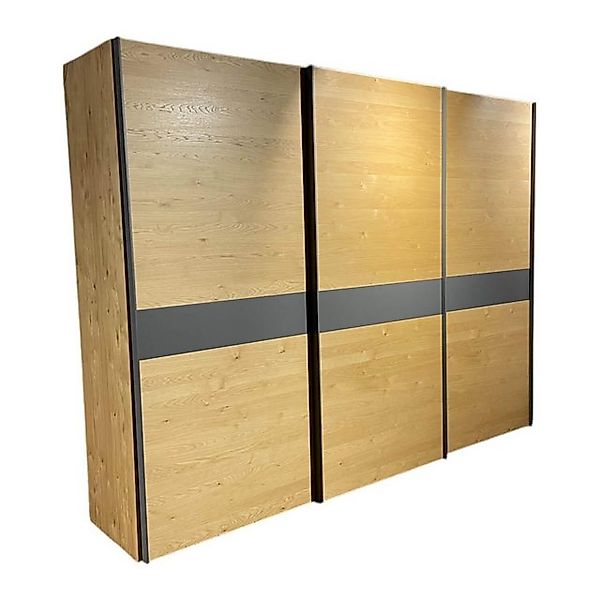 hülsta Kleiderschrank Schiebetürenschrank Multi Forma Natur Eiche Lack Dunk günstig online kaufen