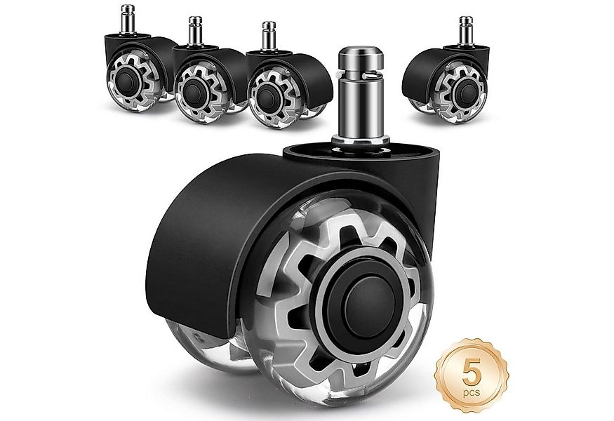 SURFOU Stuhlrolle 5 Stück Bürostuhlrollen für Bürostühle Office Chair Wheel günstig online kaufen