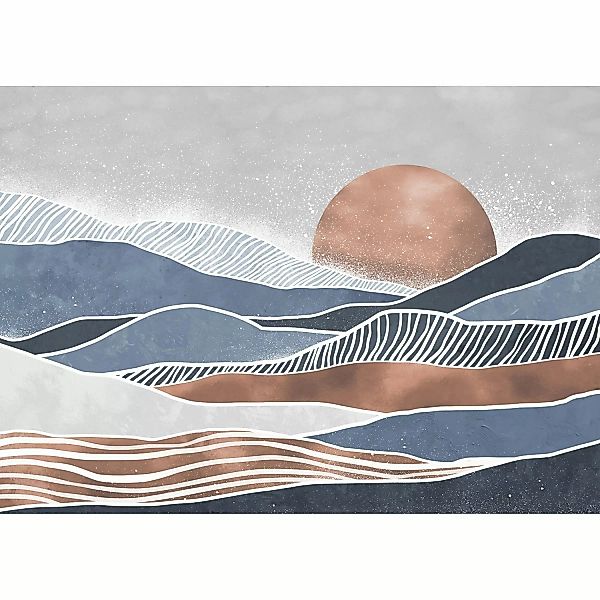 Komar Vliestapete Shades of Greece 350 cm x 250 cm Mehrfarbig günstig online kaufen