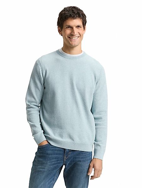 TOM TAILOR Strickpullover mit Bündchen günstig online kaufen