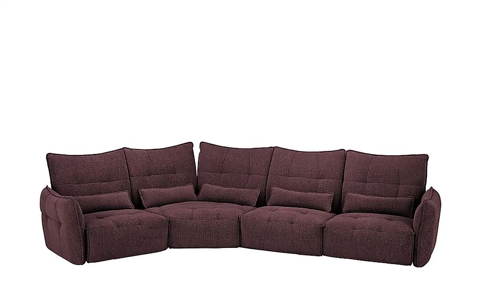 Ecksofa  Jeaneva ¦ rot ¦ Maße (cm): B: 471 H: 101 T: 200.0 Polstermöbel > S günstig online kaufen