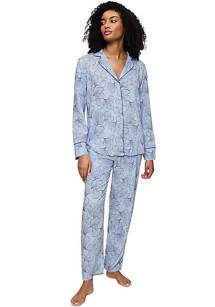 Triumph Schlafanzug 2 tlg. mit klassischem Reverskragen günstig online kaufen
