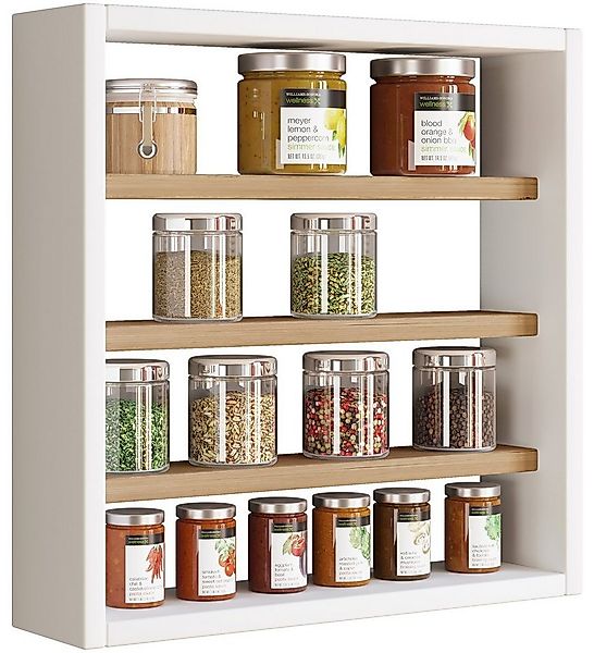 VCM Hängeschrank Holz Wandregal Gewürzregal Regal Küche Esaldi S günstig online kaufen