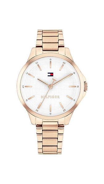 Tommy Hilfiger Quarzuhr CHLOE 1782828, Armbanduhr, Damenuhr, Edelstahlarmba günstig online kaufen