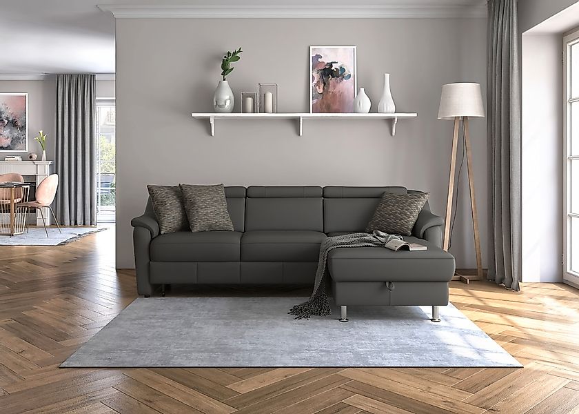 sit&more Ecksofa "Freetown L-Form", inklusive Kopfteilverstellung und komfo günstig online kaufen