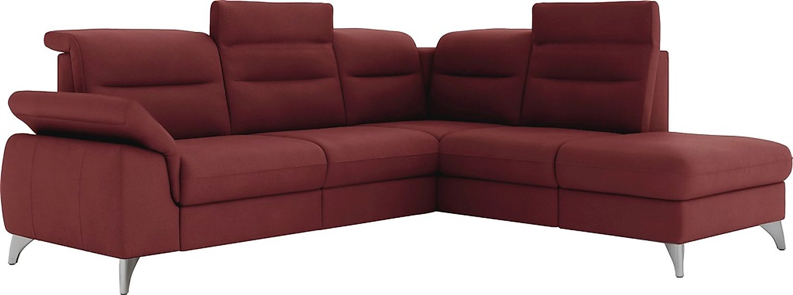 sit&more Ecksofa »Astoria L-Form« wahlweise mit motorischer Relaxfunktion günstig online kaufen