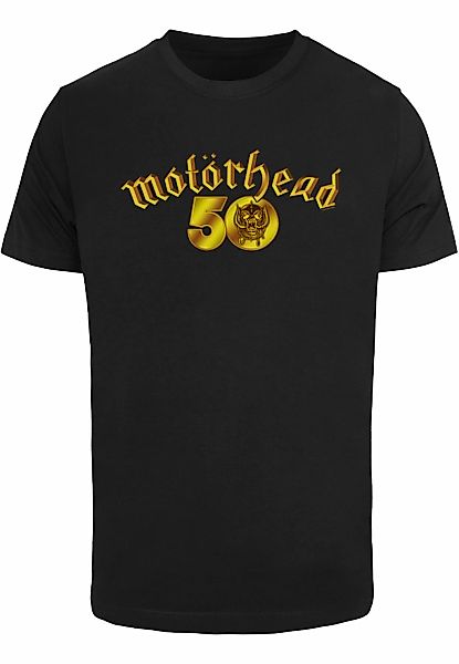 Merchcode T-Shirt "Merchcode Motorhead - 50th Anniversary Gold Logo T-Shirt günstig online kaufen
