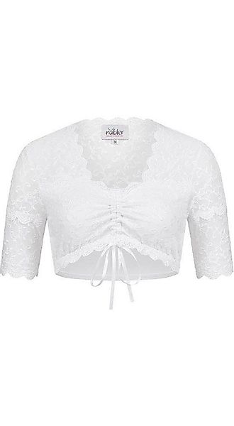 Nübler Dirndlbluse Dirndlbluse Kurzarm Nena in Weiß von Nübler günstig online kaufen