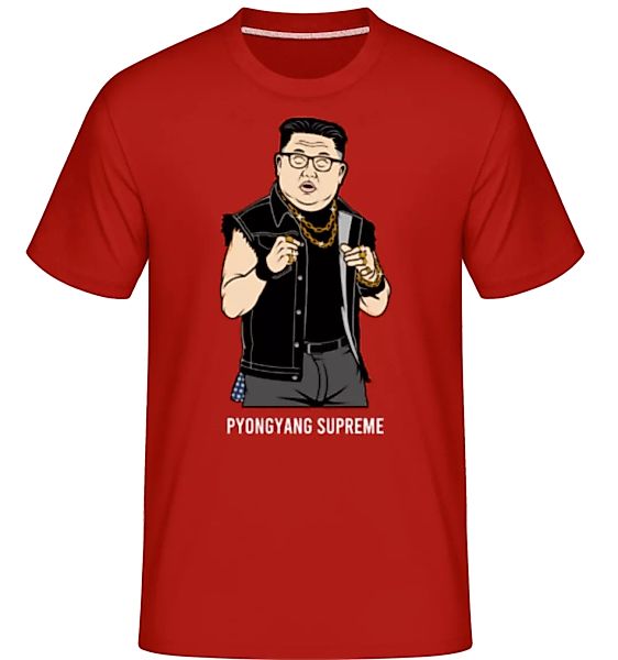 Kim Jong Un Pyongyang Supreme · Shirtinator Männer T-Shirt günstig online kaufen