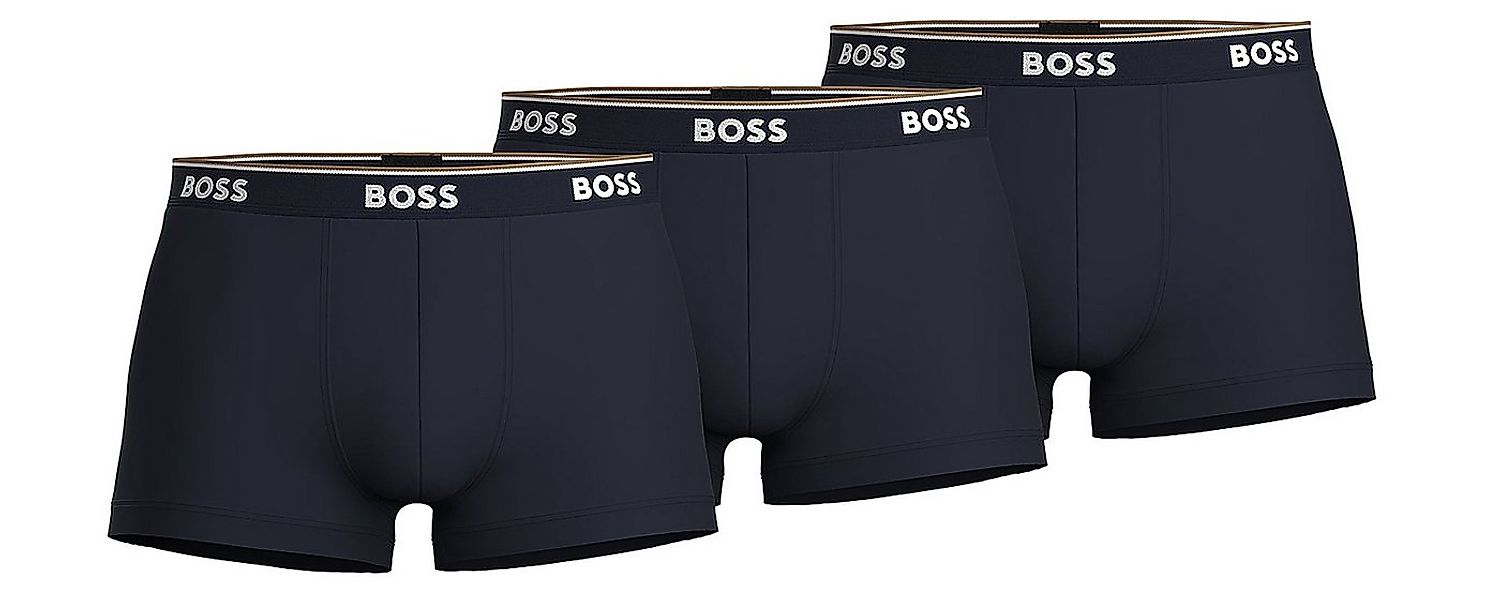 BOSS Boxer TRUNK 3P POWER (Packung, 3-St., 3er-Pack) Multi Pack Cotton Stre günstig online kaufen