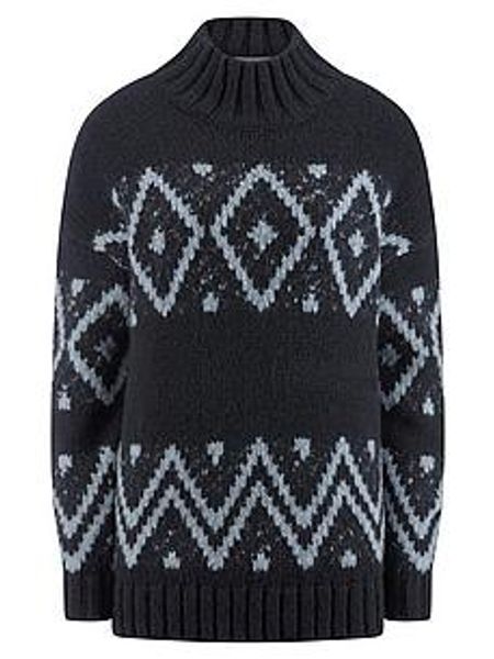 Pullover Stehkragen include schwarz günstig online kaufen