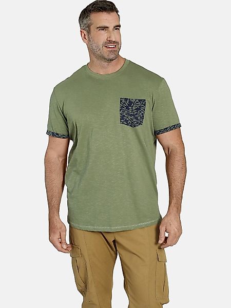Charles Colby T-Shirt EARL HIGGLES Musterdetails günstig online kaufen