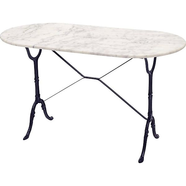 Lesli Living Gartentisch Marmortisch Marmor weiß günstig online kaufen