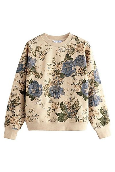 Next Sweater Sweatshirt mit durchgehendem Print (1-tlg) günstig online kaufen