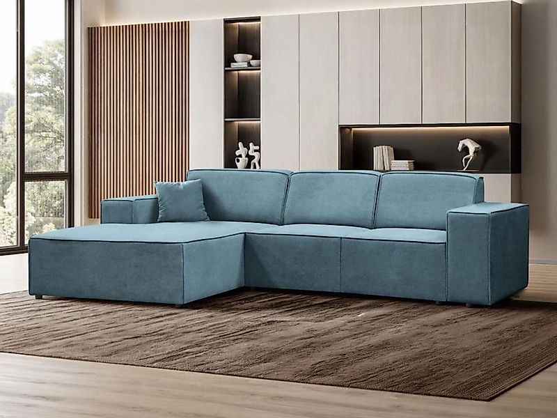 Beautysofa Ecksofa PEDRO, Breite: 267cm, viele günstig online kaufen