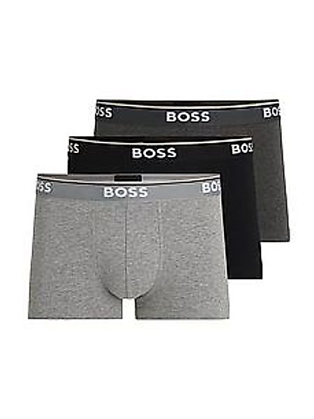BOSS Boxer "TRUNK 3 PACK", 3 Stk. BOSS Schriftzug auf dem Bund günstig online kaufen
