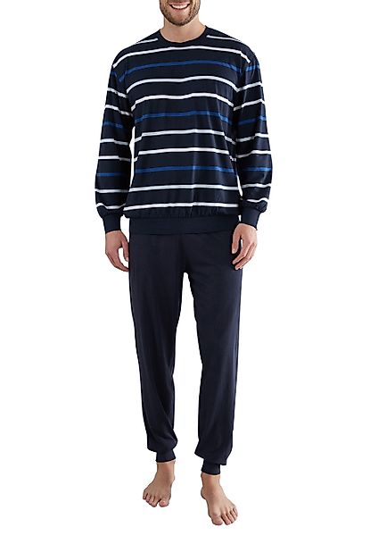 GÖTZBURG Pyjama GÖTZBURG Herren Pyjama blau günstig online kaufen