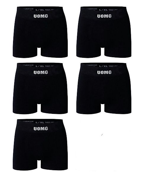 emeco Retro Boxer 5er Boxershorts Microfaser Herren Unterhose Unterwäsche S günstig online kaufen