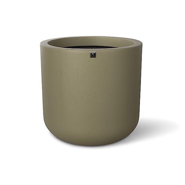 Corum Pflanzgefäß, Ø 39 cm, Höhe 37 cm, concrete olivgrau günstig online kaufen