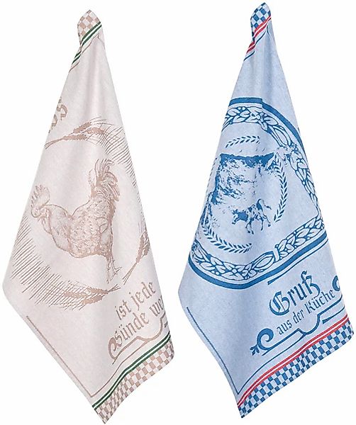 PAD Geschirrtuch »Ganash«, (Set, 2 tlg.) günstig online kaufen