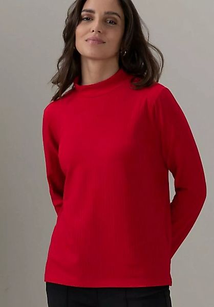 bianca Langarmshirt GRETA mit modernem Turtle-Neck in coolen Trendfarben günstig online kaufen