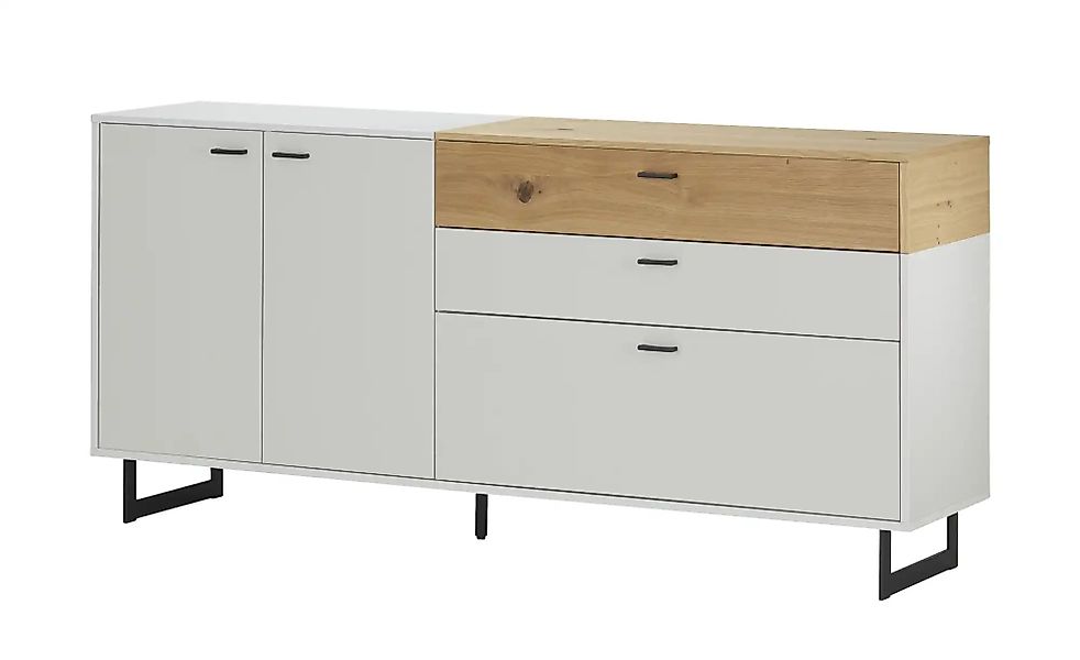 Woodford Sideboard  Mario ¦ grau ¦ Maße (cm): B: 184 H: 86 T: 42.0 Kommoden günstig online kaufen