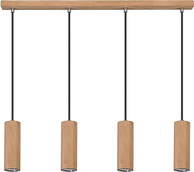SPOT Light Pendelleuchte »PIPE«, 4 flammig, Leuchtmittel GU10   LED wechsel günstig online kaufen