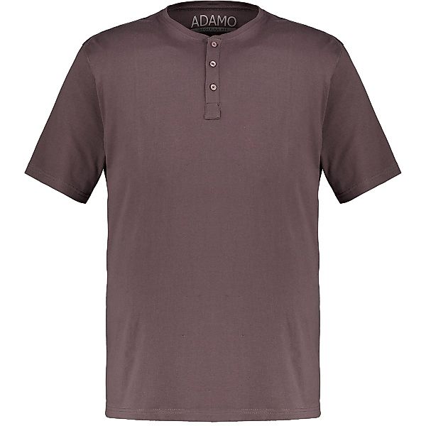 ADAMO T-Shirt mit Serafinokragen Farbe dunkelgrau Größe: 10XL günstig online kaufen