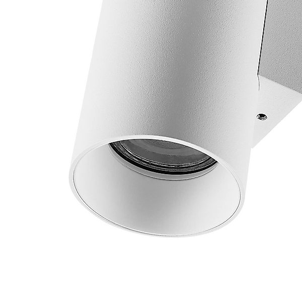 Wandleuchte CAN, weiß, 1-flg., Höhe 13 cm, Metall, GU10 günstig online kaufen