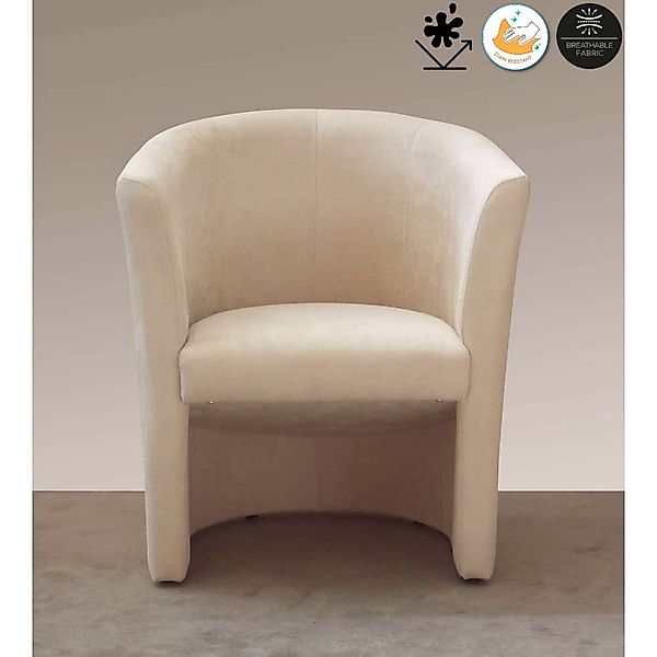 Home affaire Cocktailsessel "Tabby", (1 St.), Antifleck-Beschichtung günstig online kaufen