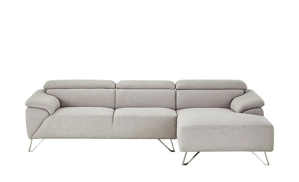 Ecksofa  Valeska ¦ grau ¦ Maße (cm): B: 253 H: 88 T: 167 Polstermöbel > Sof günstig online kaufen