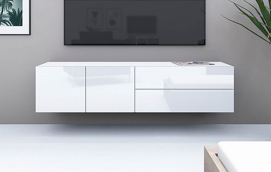 borchardt Möbel Lowboard Sophia, TV-Schrank Breite 152 cm, Breite 152 cm, h günstig online kaufen