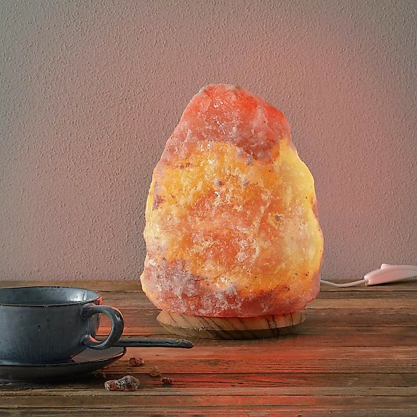 ROCK - Salzkristallleuchte 4-6 kg, Höhe ca. 23 cm günstig online kaufen