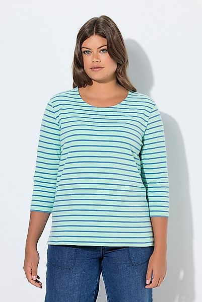 Laurasøn T-Shirt Ringelshirt 3/4 Arm Rundhalsausschnitt günstig online kaufen