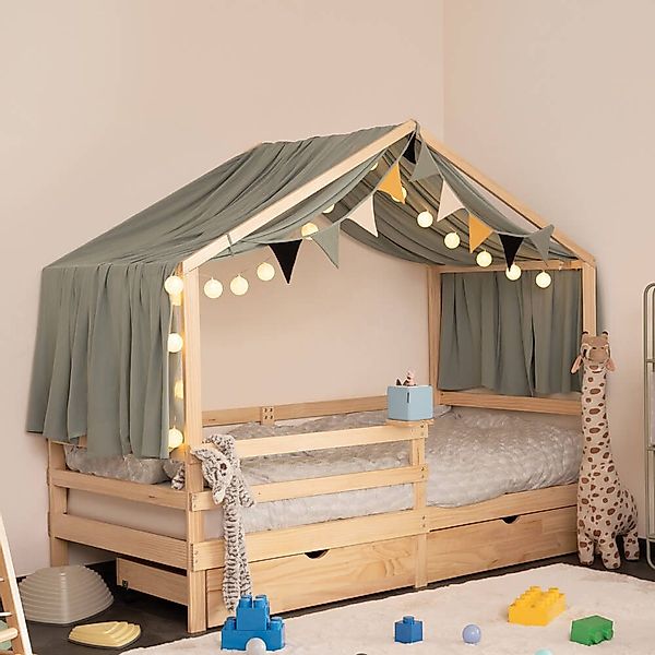 HOME DELUXE Kinderbett STERNENLAND mit Schubladen günstig online kaufen