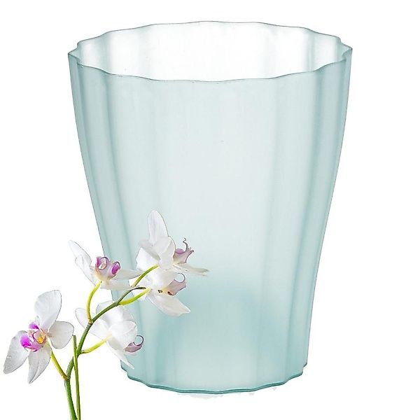 GarPet Blumentopf Orchideentopf Blumen Orchideen Übertopf transparent durch günstig online kaufen