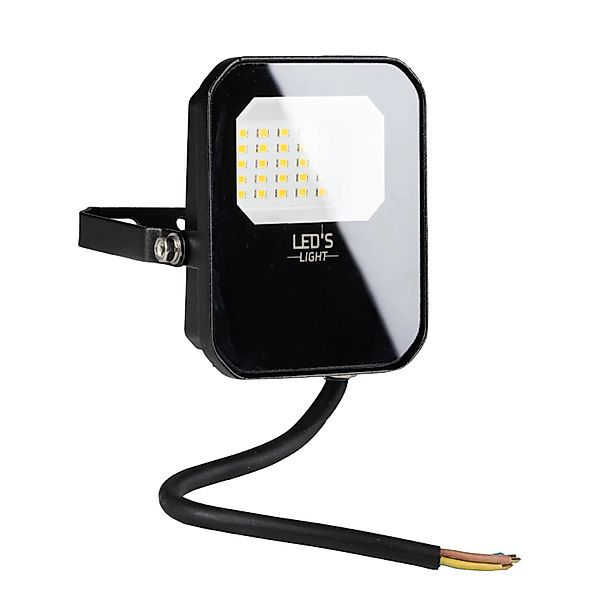 LED's,ight LED Wandstrahler 10W 1400lm 4000K IP65 IK06 Schwarz günstig online kaufen