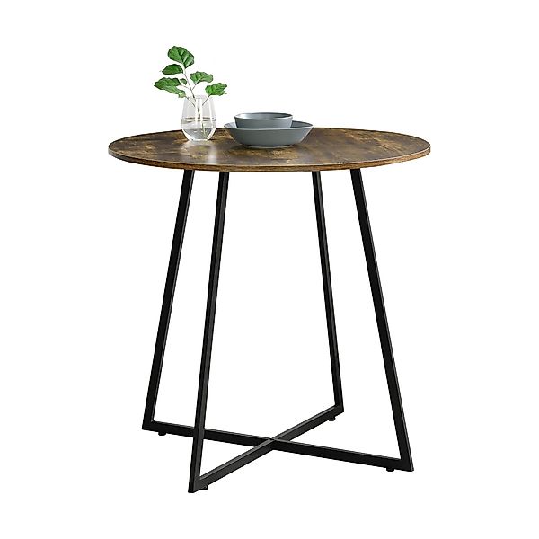en.casa Küchentisch, »Vaggeryd« 78x80cm mit Metallgestell günstig online kaufen