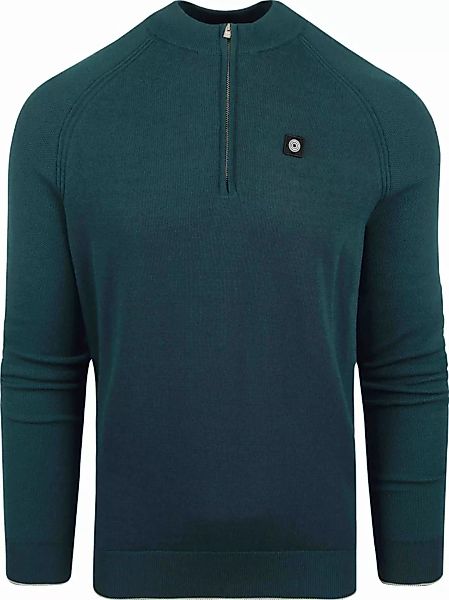 Blue Industry Half Zip Pullover Dunkelgrün - Größe XL günstig online kaufen
