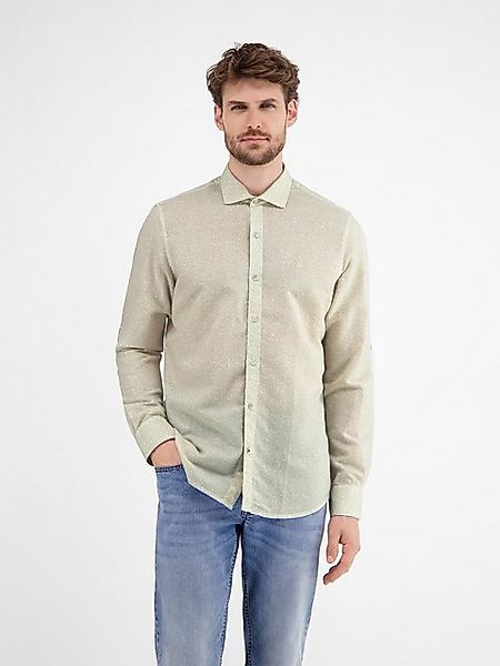 LERROS Langarmhemd LERROS Langarmhemd mit Haifischkragen, floral bedruckt günstig online kaufen