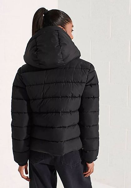 Superdry Steppjacke "HOODED SPIRIT SPORTS PUFFER", mit Kapuze, aus wasserab günstig online kaufen