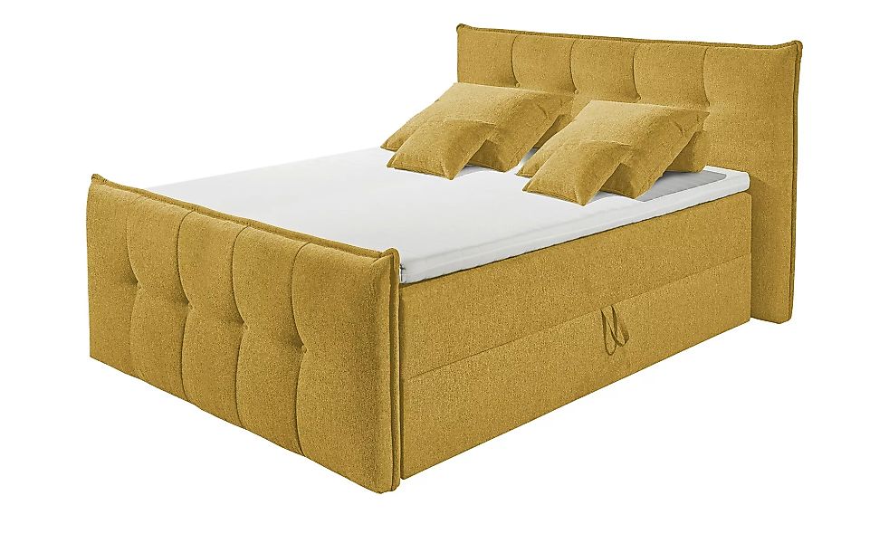 uno Polsterbett mit Bettkasten Dante ¦ gelb ¦ Maße (cm): B: 180 H: 114 Bett günstig online kaufen